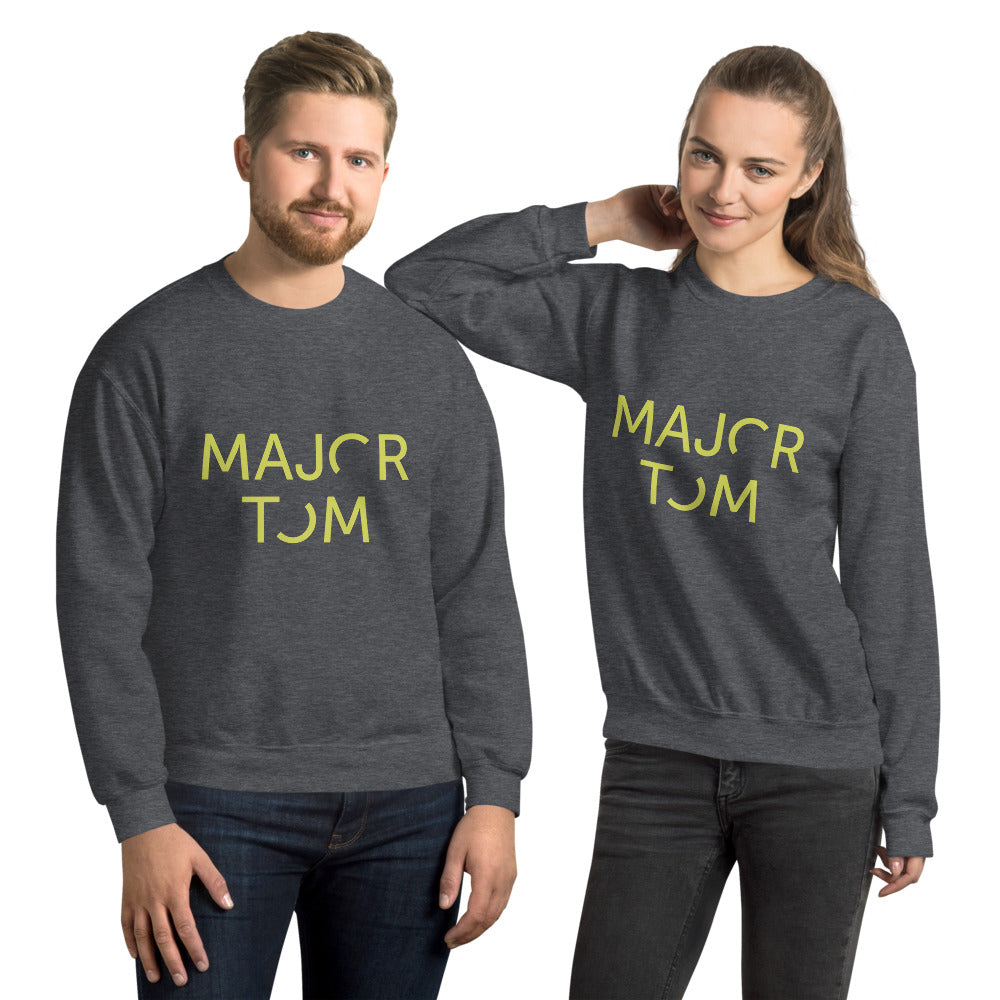 Major Tom unisex sweatshirt - yellow