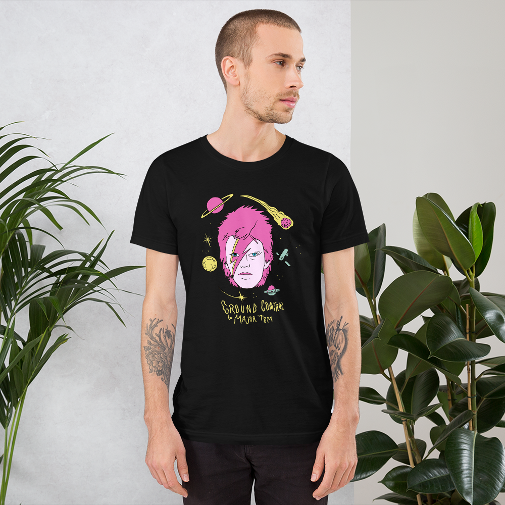 Ground Control to Major Tom Short-Sleeve Unisex T-Shirt