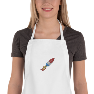 Rocket popsicle apron