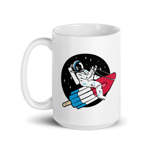 Rocket popsicle mug