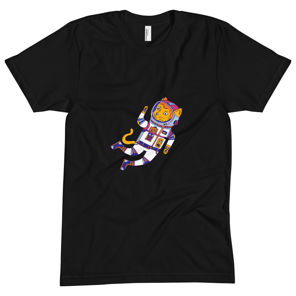 Space Animals Astrocat T-Shirt - Unisex