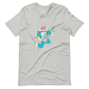 Space Oddities - Astronaut Playing the Guitar Unisex T-shirt