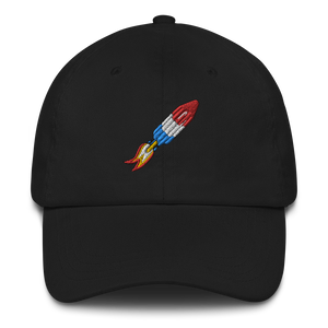 Rocket popsicle baseball cap