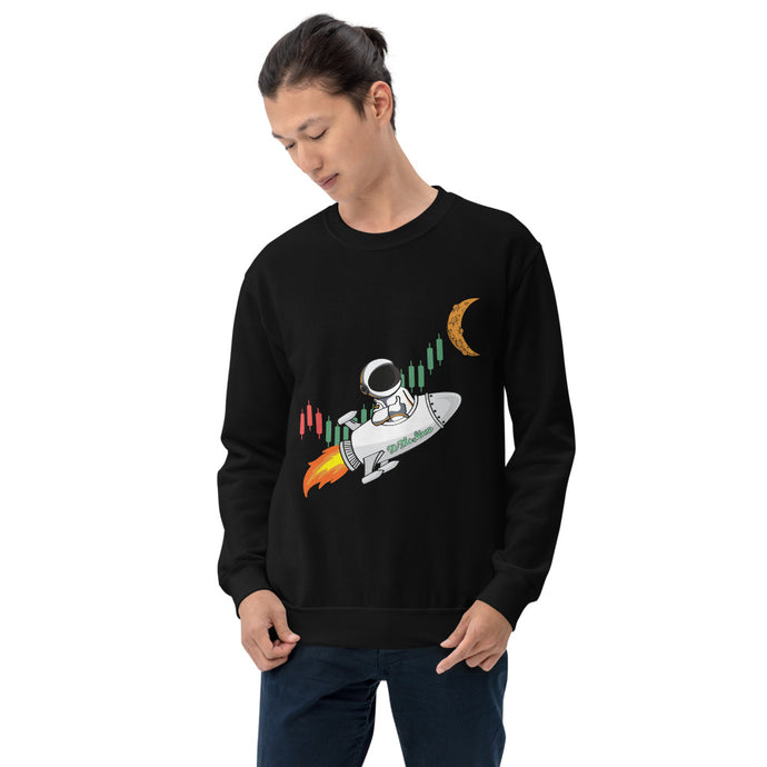 To the Moon Unisex Sweatshirt